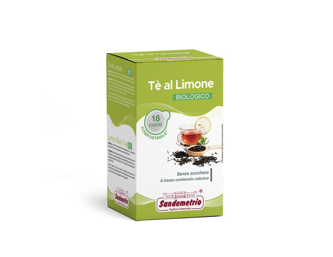 Tè al limone Bio - 18 cialde
